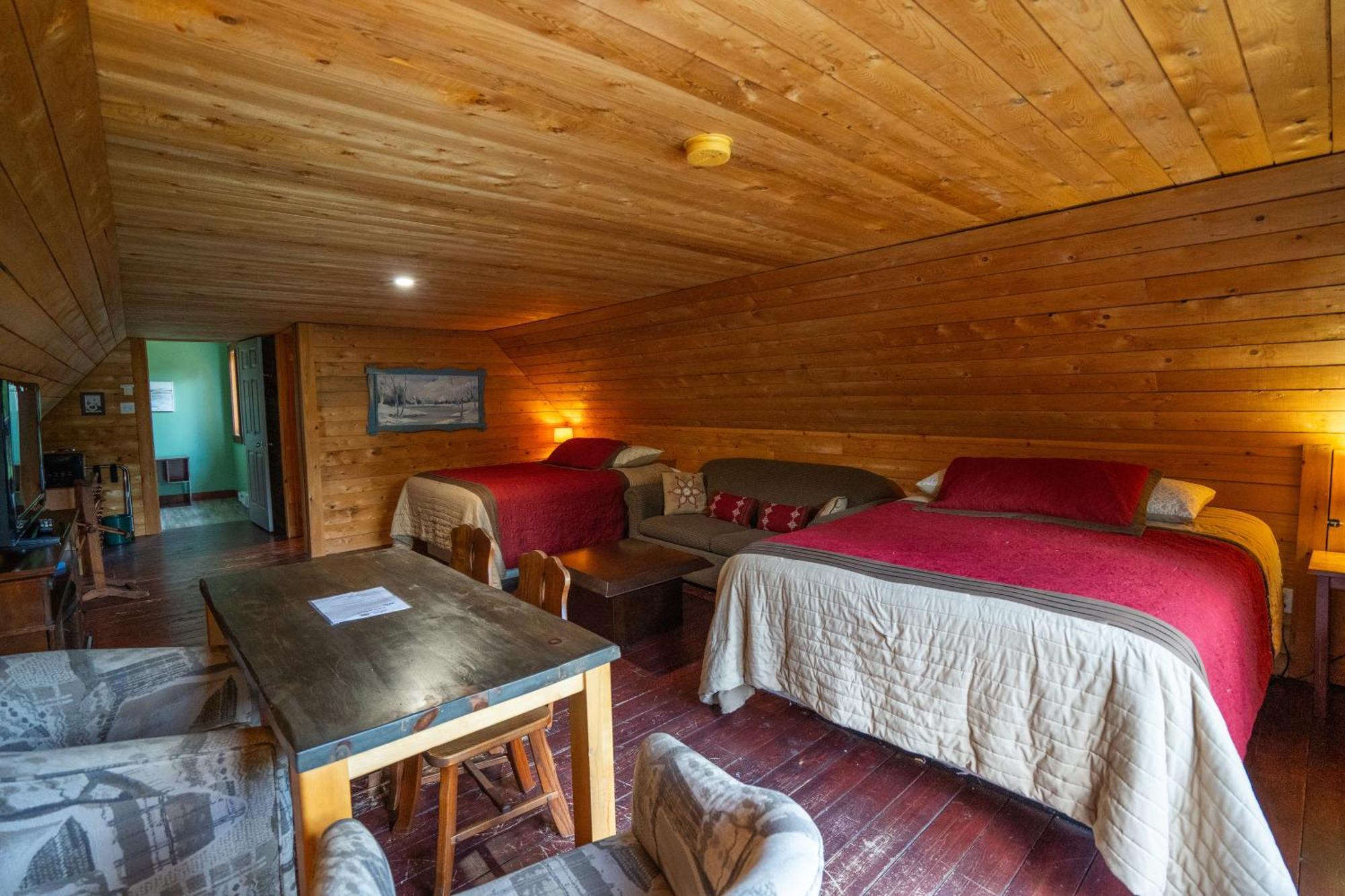 L'Auberge Refuge Du Trappeur Сен-Матье-дю-Парк Экстерьер фото