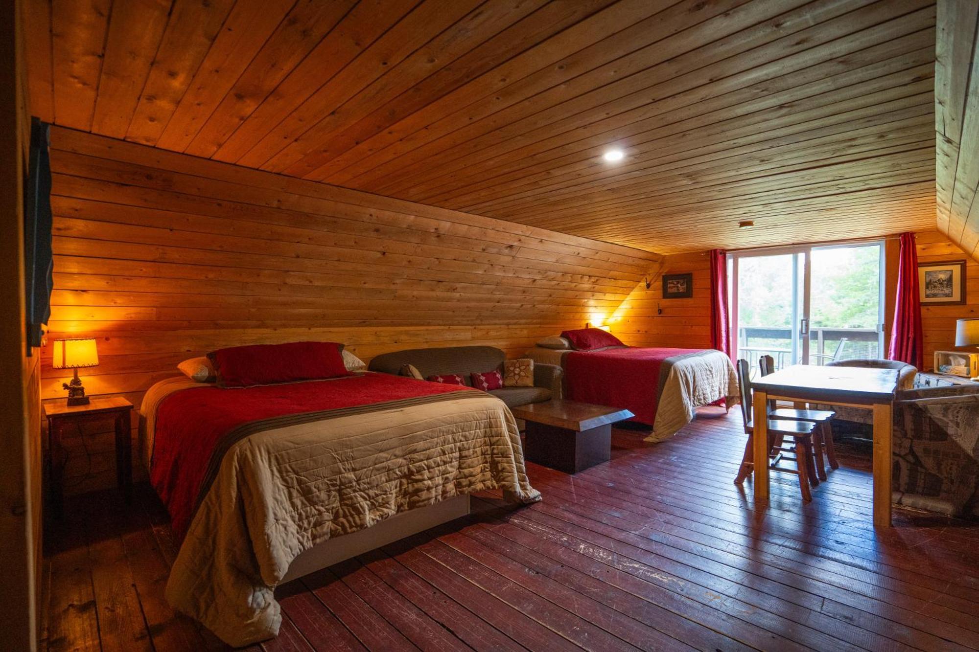 L'Auberge Refuge Du Trappeur Сен-Матье-дю-Парк Экстерьер фото